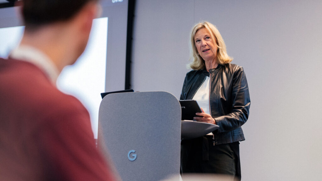 AI for Media Hackathon 2025: BR Director General Dr. Katja Wildermuth. Photo: BR/Julia Knoblauch