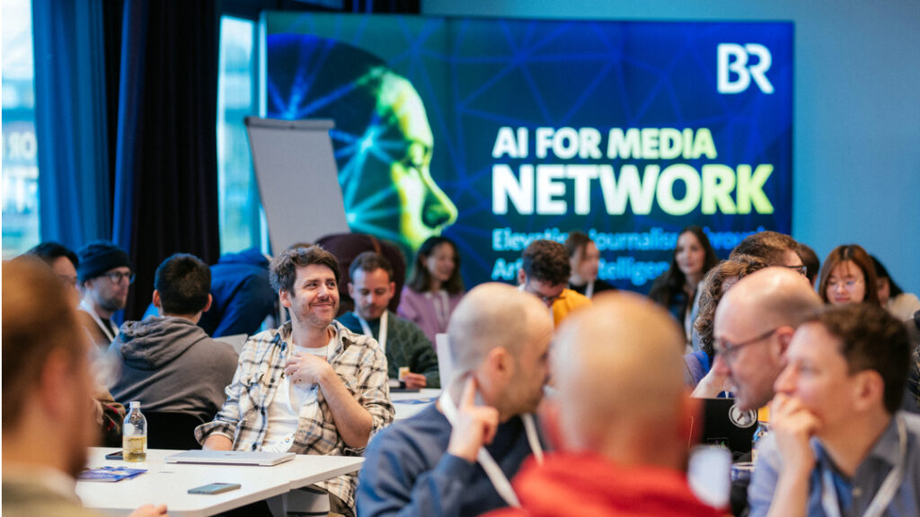AI for Media Hackathon 2025 in progress. Photo: BR/Julia Knoblauch